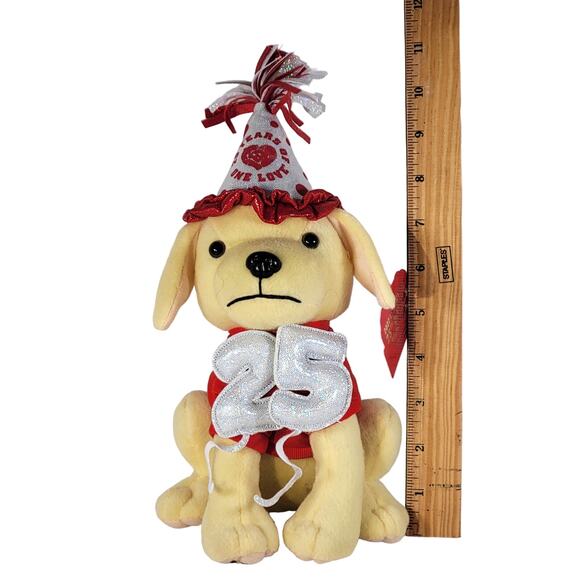 Raising Cane's 25th Birthday Dog Plush, Collectible Stuffed Animal - Picture 2 of 16